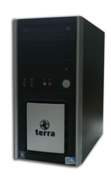 Terra Tower Intel 3.Gen 3GHz 4GB 250GB DVD-RW Win 7 Pro Midi-Tower