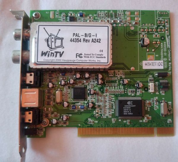 Hauppauge WinTV 44354 PAL-B/G-I ATX Grafik PCI