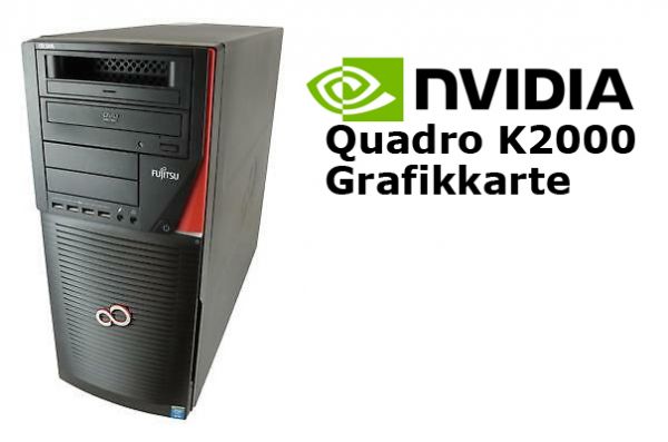 HP Z210 i7 2600 3,4GHz 24GB 256GB SSD Win 10 Pro Nvidia Quadro K2000