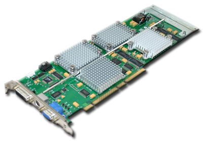 HP Visualize FX10 Pro 128MB ATX Grafik PCI VGA, DVI, S-Video
