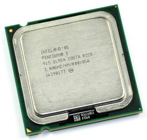 Intel Pentium D Intel Pentium D Dual-Core 2800MHz FSB 800 2048 KB Socket 775