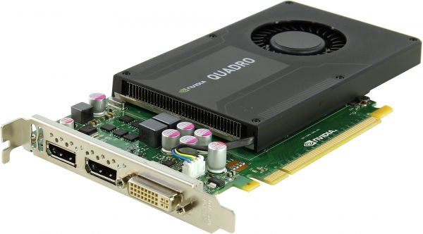 Nvidia Quadro K2000 2048MB ATX Nvidia Quadro K2000 Grafik PCI- E 2x Displayport