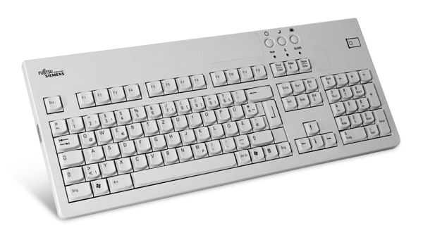 Fujitsu KBPC CX Tastatur USB DE KB SCR Pro S26381-K329-V220 mit integriertem Smart-Cardreader