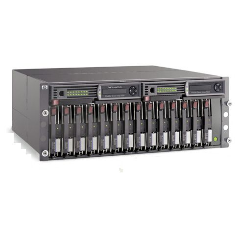 Compaq Storage MSA500 SCSi 320 8x 146 GB 4x 72 GB 19&quot; Rack 4HE 2x 500 Watt