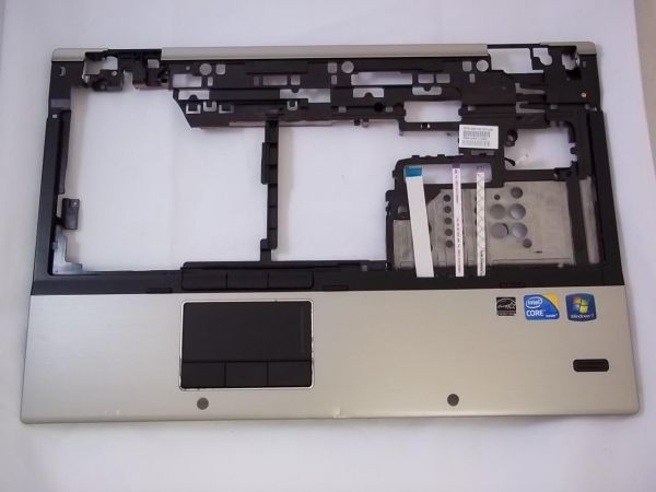 HP EliteBook 8540p Palmrest SPS-595775-001 mit Fingerprint und Touchpad